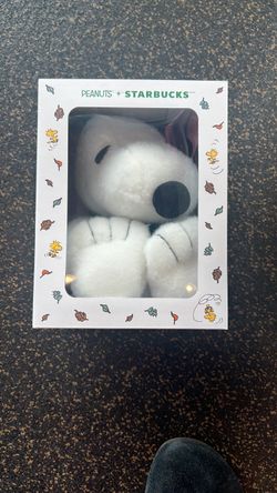 Peanuts x Starbucks Snoopy Plush