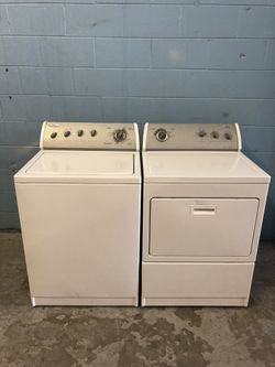 Super Capacity Washer Dryer Pair