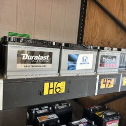 New And Rebuilt And Used Car Batterys 