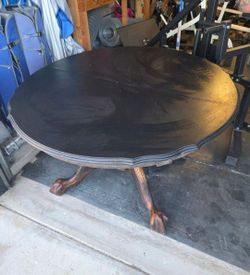 Black & Brown Table (47")