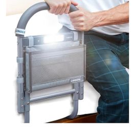 Lunderg Bed Assist Rail for Seniors with Motion-Activated Light