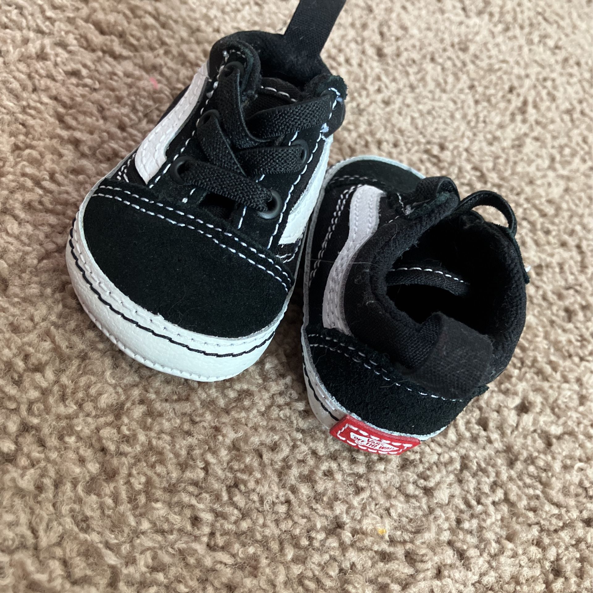 Black And White Newborn Vans