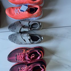 All Brand New Size 11 Women’s Shoes, Namebrand, Ranging From Sandals Pumps, Sneakers, Wedges, And Slides