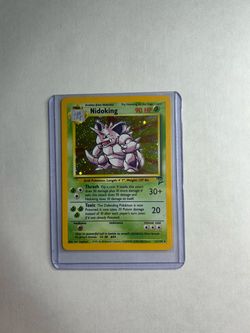 Pokemon cards Nidoking Holo 11/130 LP