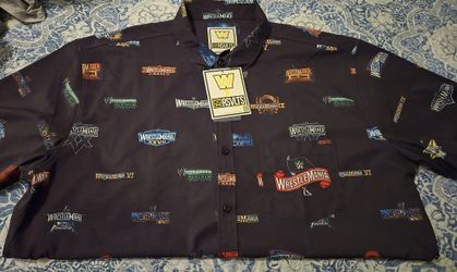 WWE RSVLTS Wrestlemania Shirt 2XL