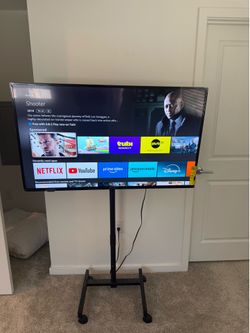 Insignia 50-inch LED 4K UHD Smart Fire TV with stand
