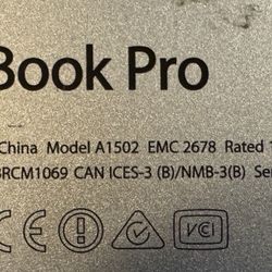Apple MacBook Pro A1502