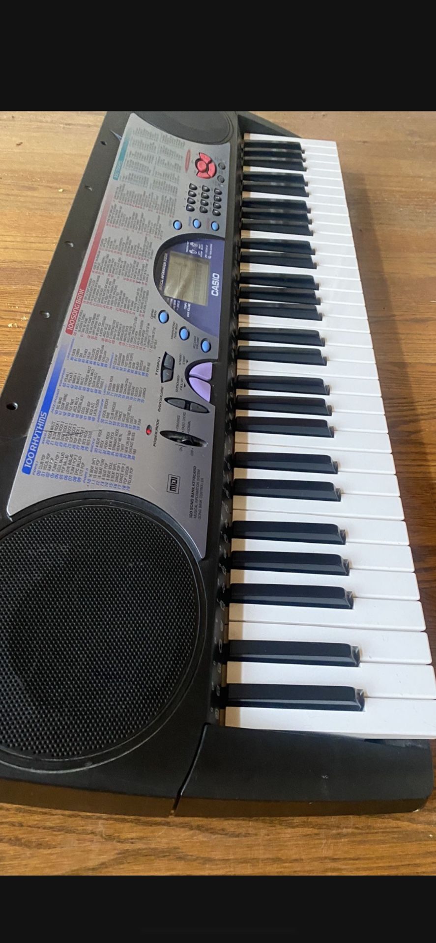 CASIO PIANO KEYBOARD