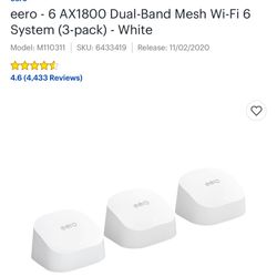 Eros WiFi Mesh System 