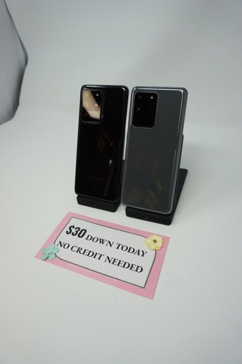 Samsung Galaxy S20 Ultra 5G Unlocked 128GB $30 Down Today