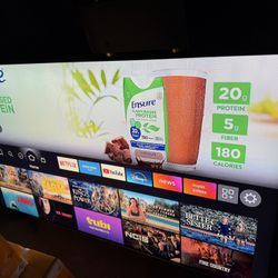 75” Samsung Smart Tv with Fire Stick 