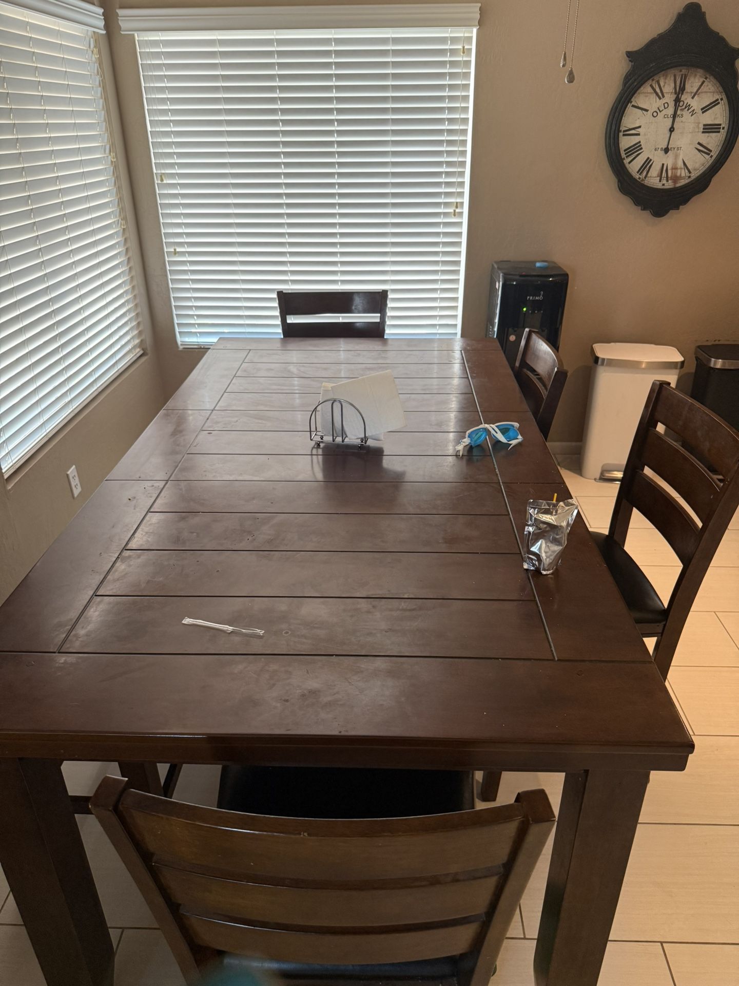 Kitchen Table 4 Chairs And 2 Seat Bench