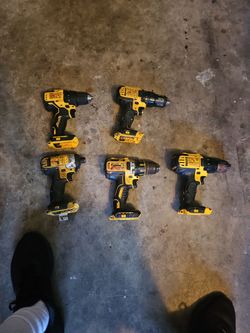 Dewalt  20v Brushless drills