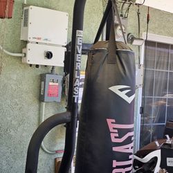 Punching Bag And Stand Can Add Speed Bag