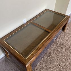 Coffee Table W/ Side Table 