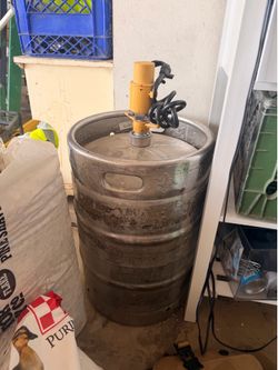 Keg and tap