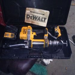 Dewalt 20 Volt Battery Operated Grease Gun