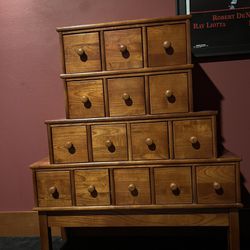 MCM Style Apothecary 15 Drawer Cabinet 