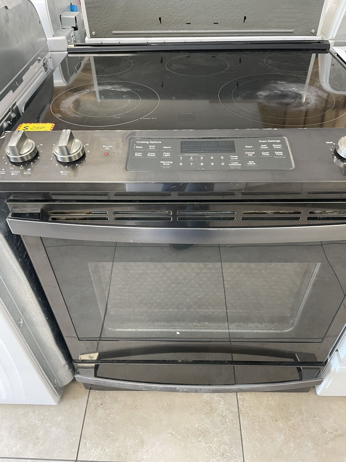 Slide In Stove Stainless Steel-Estufa-cocina