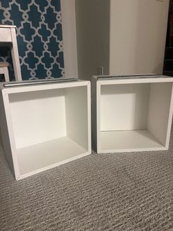 Ikea EKET white set of 2