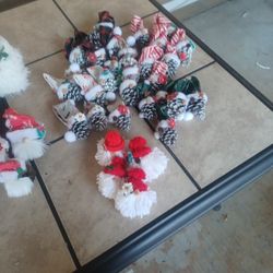 Xmas Gnomes For Tree 31pcs