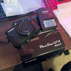 Canon PowerShot G7X Mark II