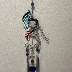 Vintage 1970s Betty Boop Wind Chime