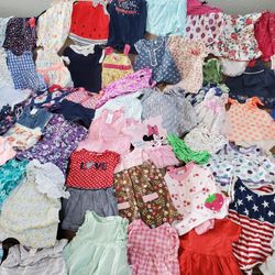 Baby Girl Dresses & Rompers  Size NB to 18m