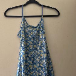flower mini dress