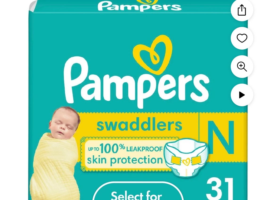 newborn pampers diapers