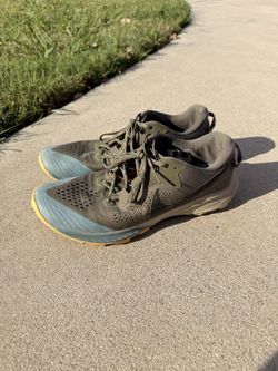 Nike Air Zoom Kiger Trail Running Shoes - Olive, Size 10.5