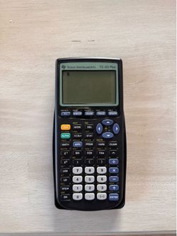 TI 83 Plus Calculator