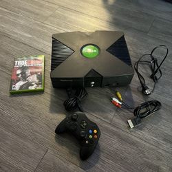 Microsoft Xbox Video Game Console System 