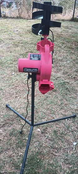 Pitching Machine and Cage
