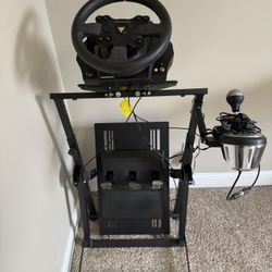 ThrustMaster T300 Racing Wheel+Pedals+Shifter With Adjustable Stand