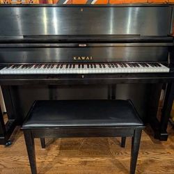 Kawai Vertical Piano | Millennium III Carbon Action | Made In 2009