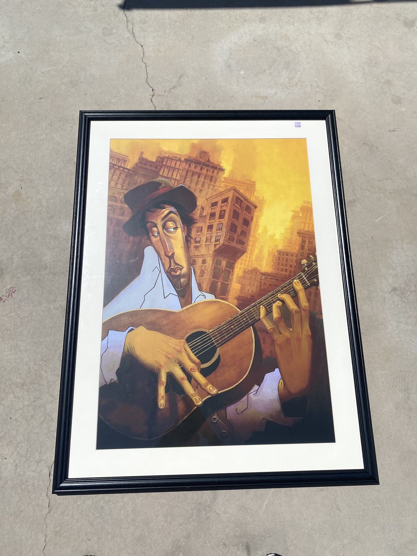 Guitarist Art Piece