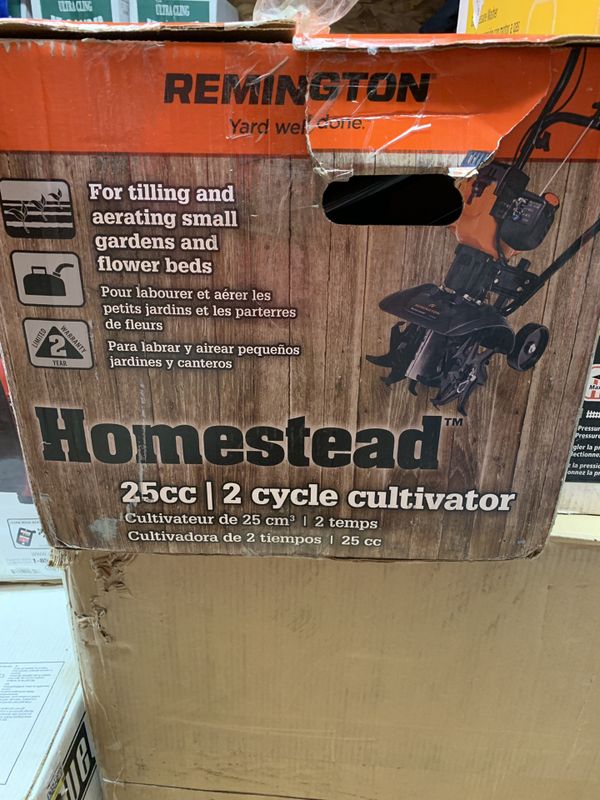 Remington RM4625 Homestead 25cc 2-cycle Gas Garden Tiller