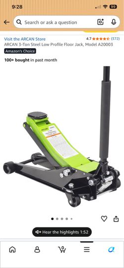 ARCAN CAR JACK