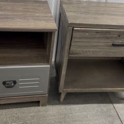 Side Tables His & Hers 