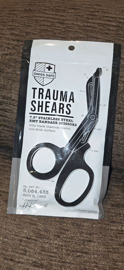 Swiss Safe Trauma Shears EMT Bandage Scissors