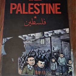 Palestine Paperback Comic Book Joe Gaza Strip Journalist 