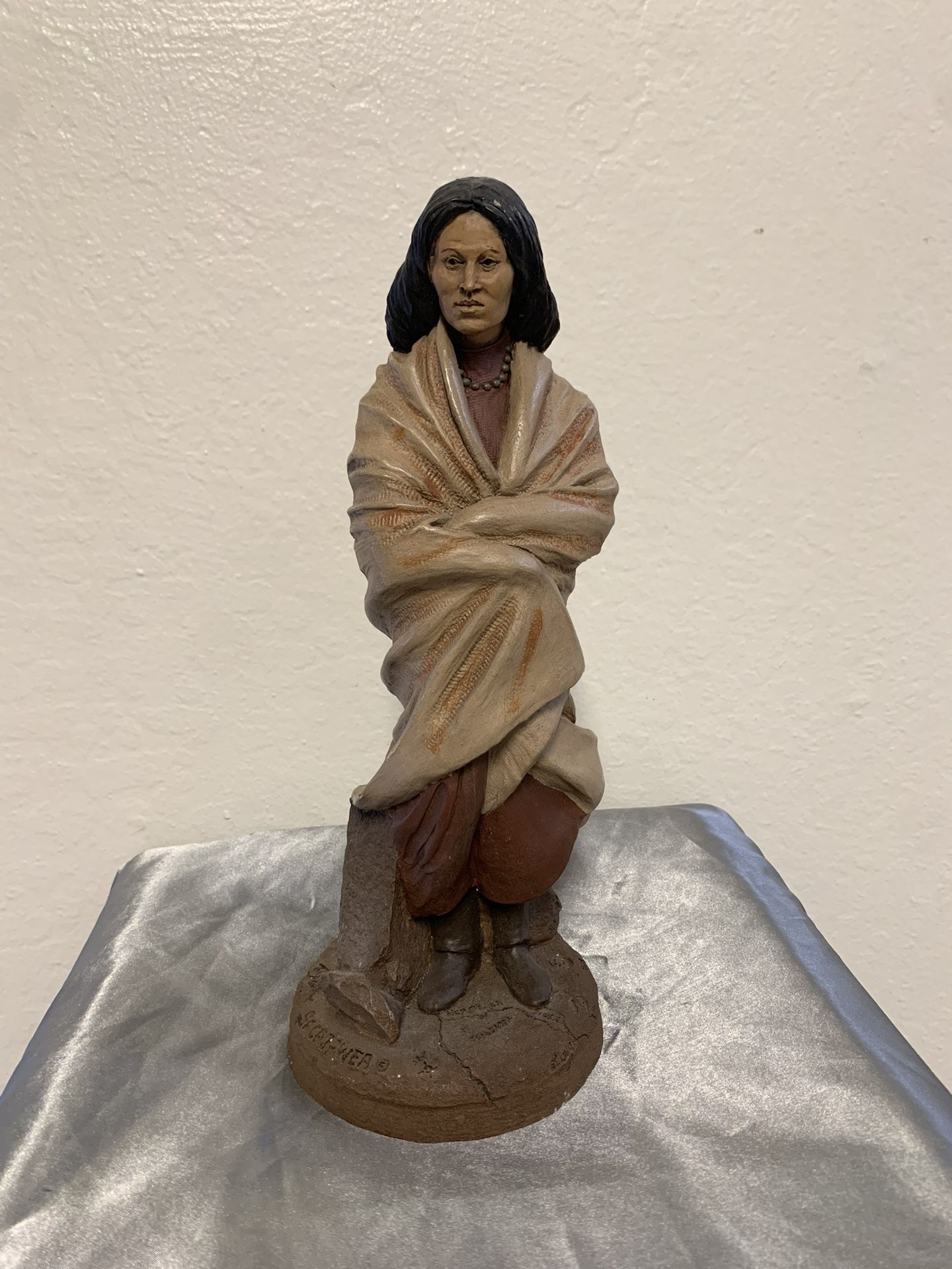 Sacajawea Resin Figure Statue 1991
