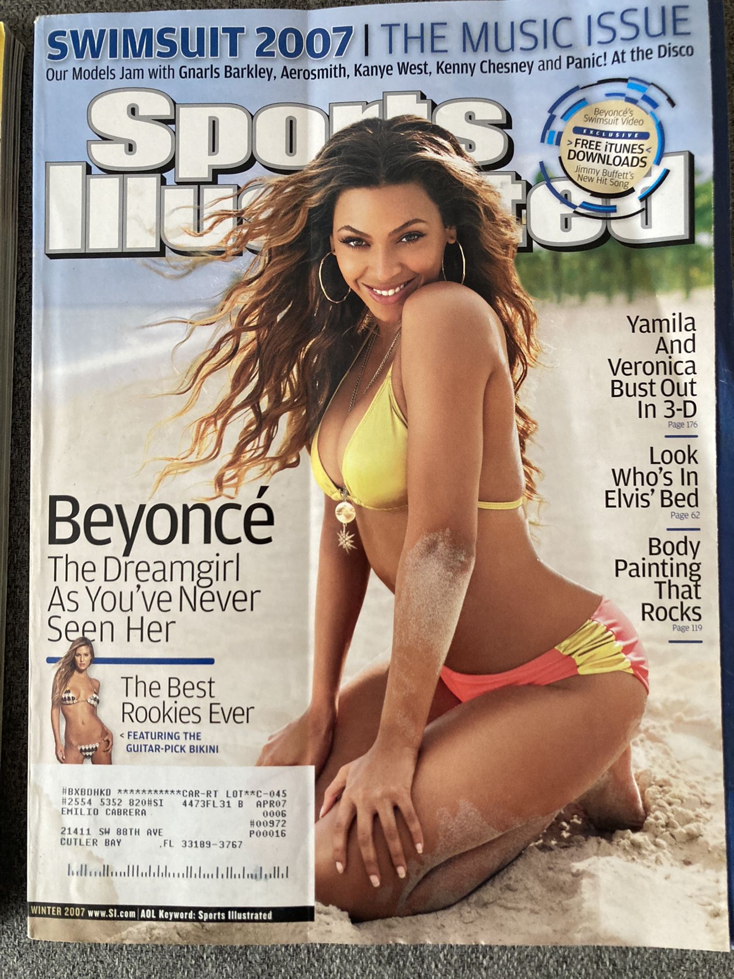 2007 & 2011 Sports Illustrated Swimsuit Edition