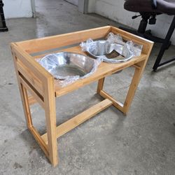 12 To 16 Inch Elevated Pet Feeder New