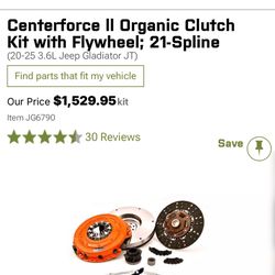New Clutch Fly Wheel For V6 Jeep