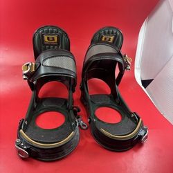 Burton Snowboard Bindings B CFX size M Green Made in Italy