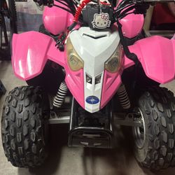 Kids Quad 2006 Polaris Outlaw 50  Girls Quad