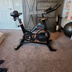 YOSUDA Exercise Bike (Orange)