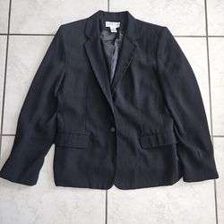 Judith Hart Collection Classic Black Blazer Suit Jacket
